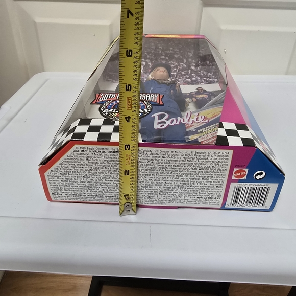 Barbie Collector's Edition 50th Anniversary NASCAR-NIB - Picture 9 of 15